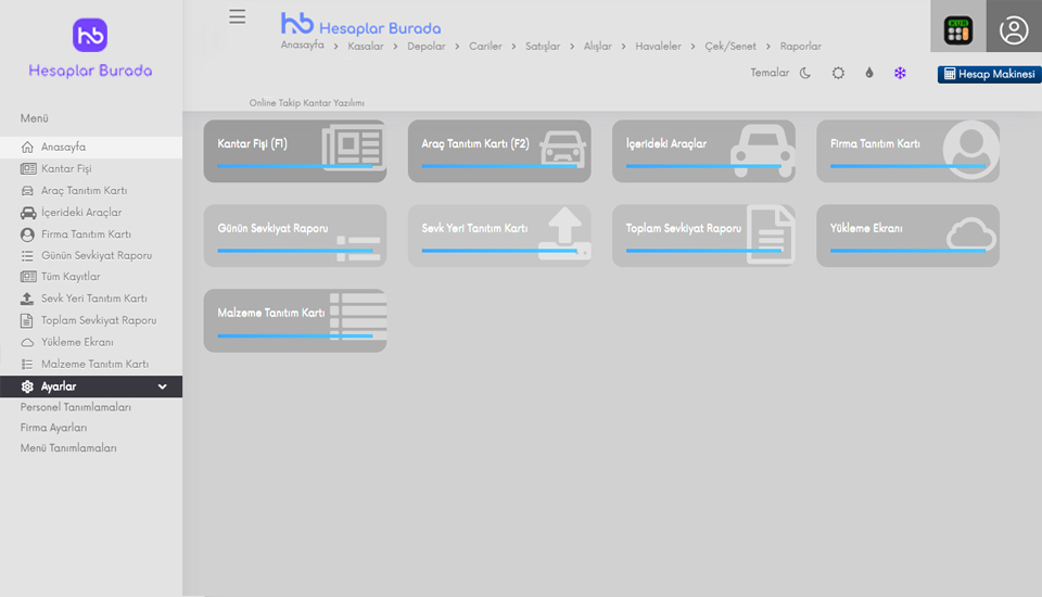 Dashboard Screenshot